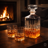 Decantador de Whisky - Set con Botella y Copas