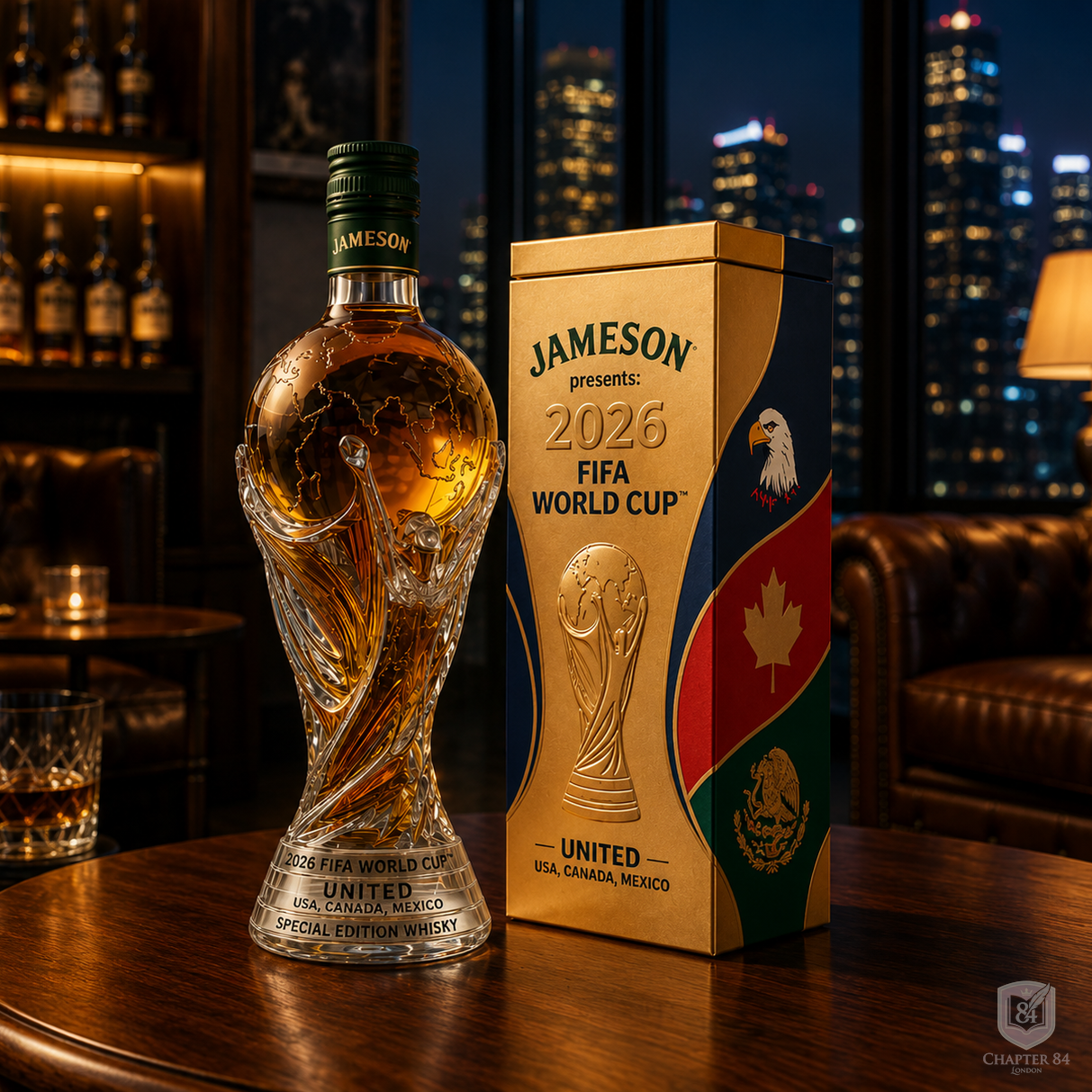 Decantador de Whisky - Edición Copa del Mundo 2026