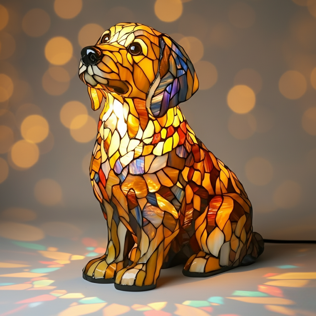 Figura de Retriever Dorado Espiritual Lily