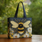 Bolsa de Abeja Hecha a Mano con Margaritas y Estrellas