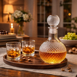 Decantador de Whisky - Corte de Diamante