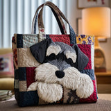 Bolso Hecho a Mano con Schnauzer