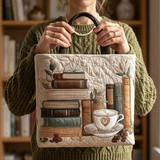 Bolso Hecho a Mano con Diseño de Café