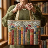 Bolso Hecho a Mano con Biblioteca